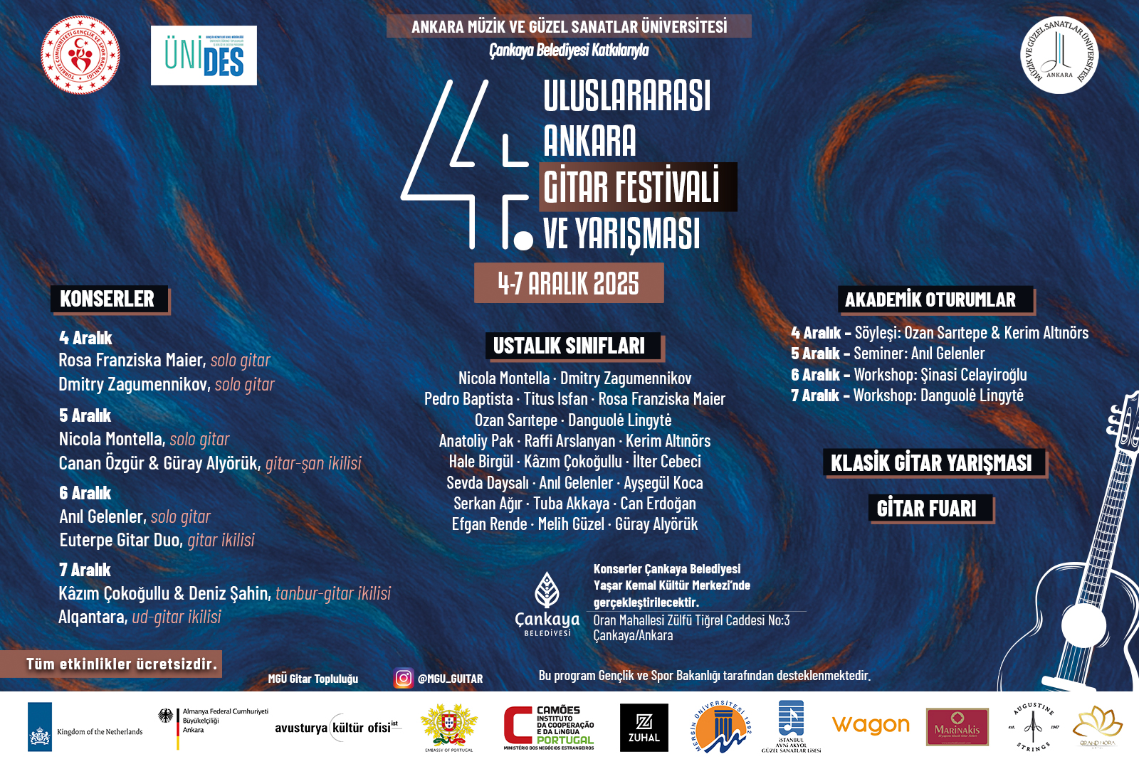 4. Uluslararası Ankara Gitar Festivali & Yarışması