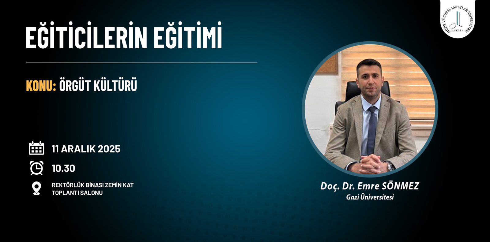 Eğitimcilerin Eğitimi Programı 'Örgüt Kültürü' Slide