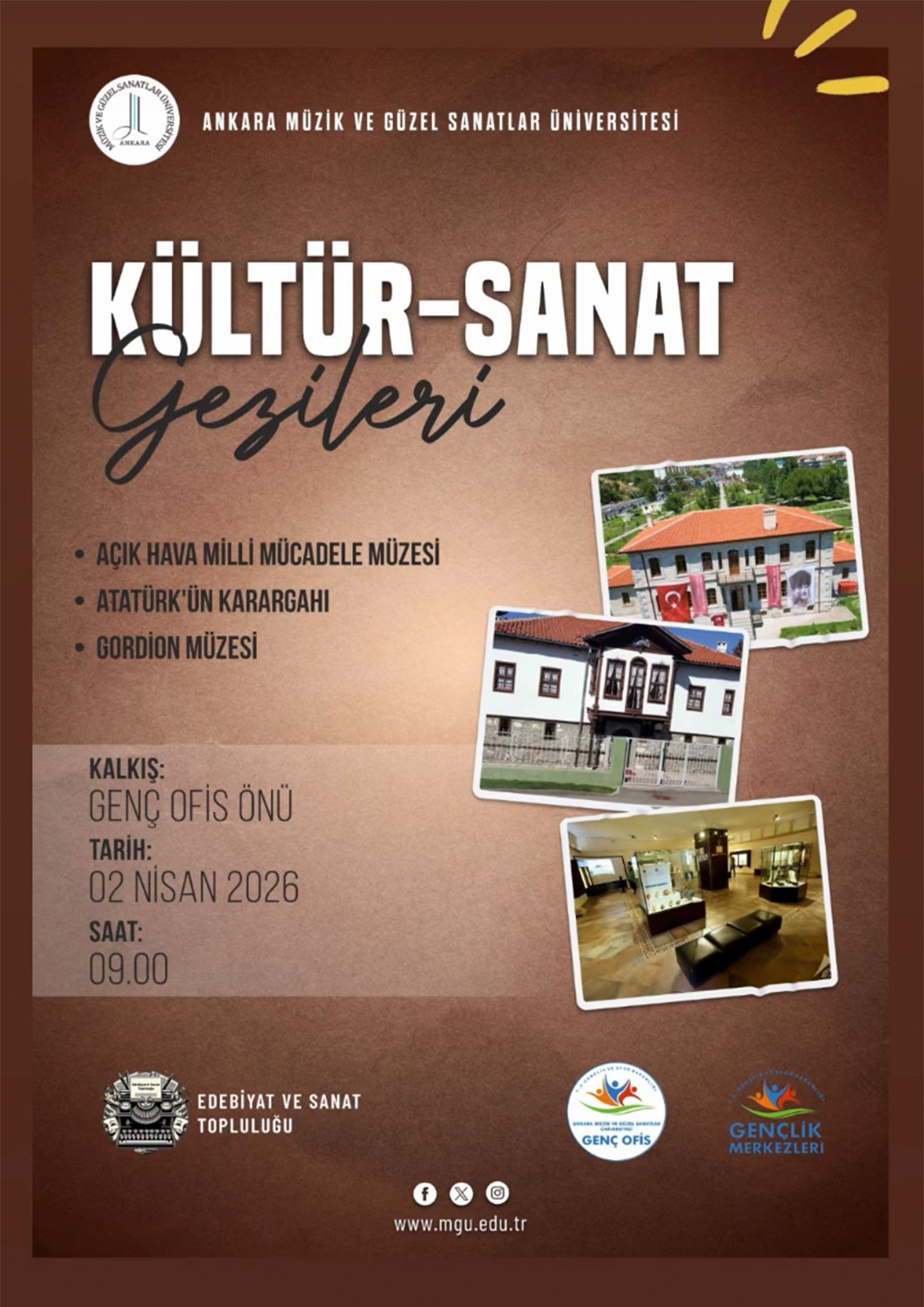 Edebiyat ve Sanat Topluluğumuzdan Kültür-Sanat Gezisi