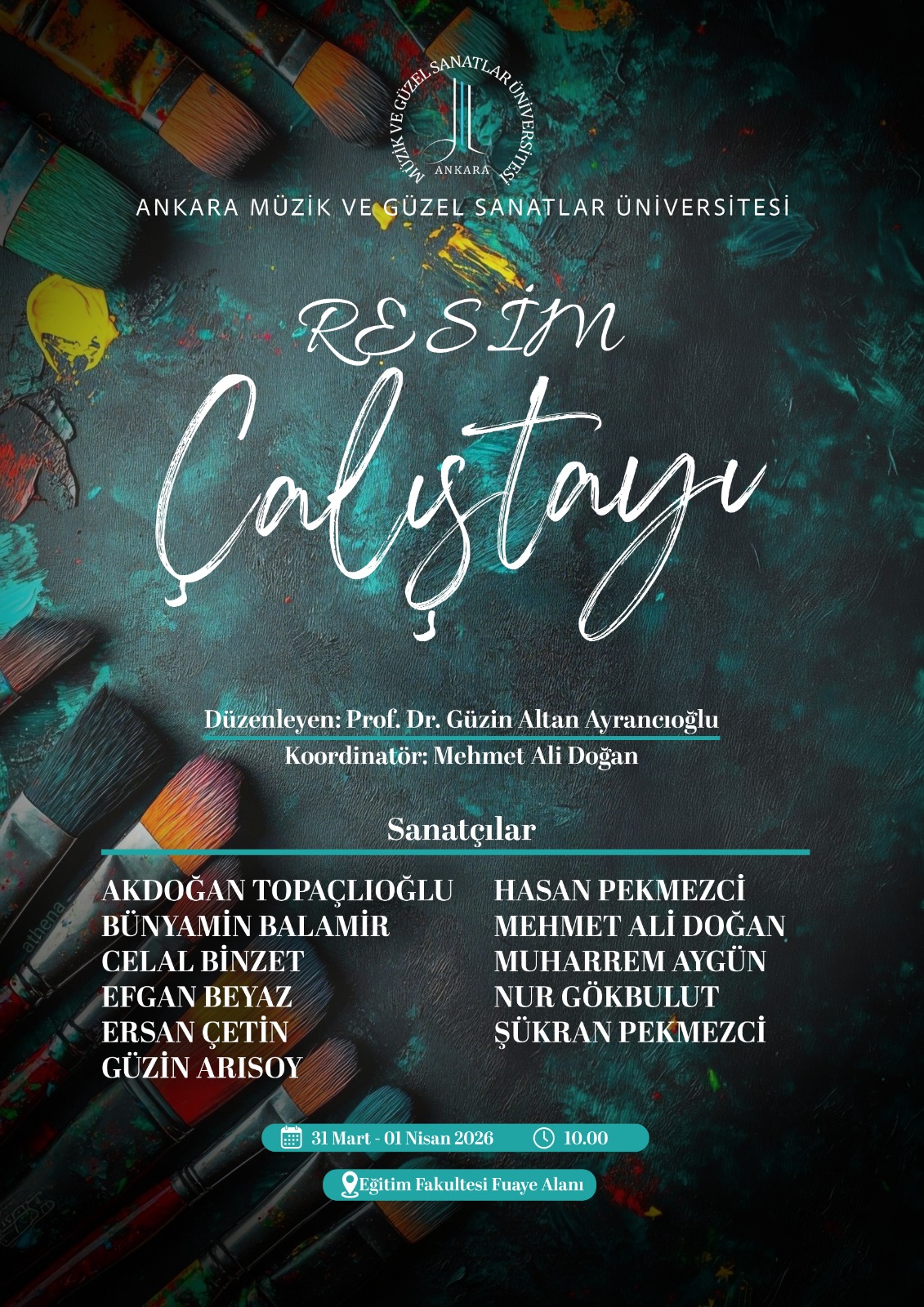 Sanatın Usta İsimleri Üniversitemizde Buluşuyor Resim Çalıştayı