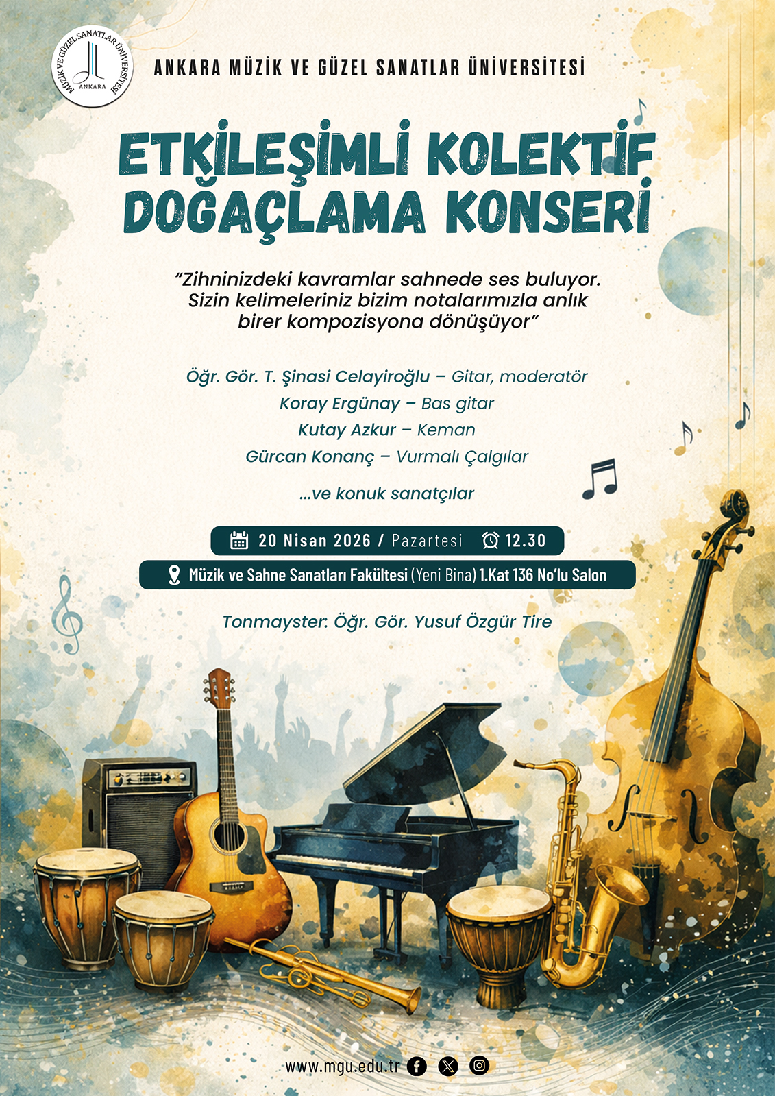 Etkileşimli Kolektif Doğaçlama Konseri