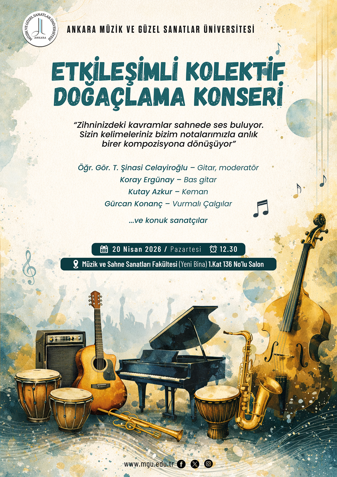 Etkileşimli Kolektif Doğaçlama Konseri