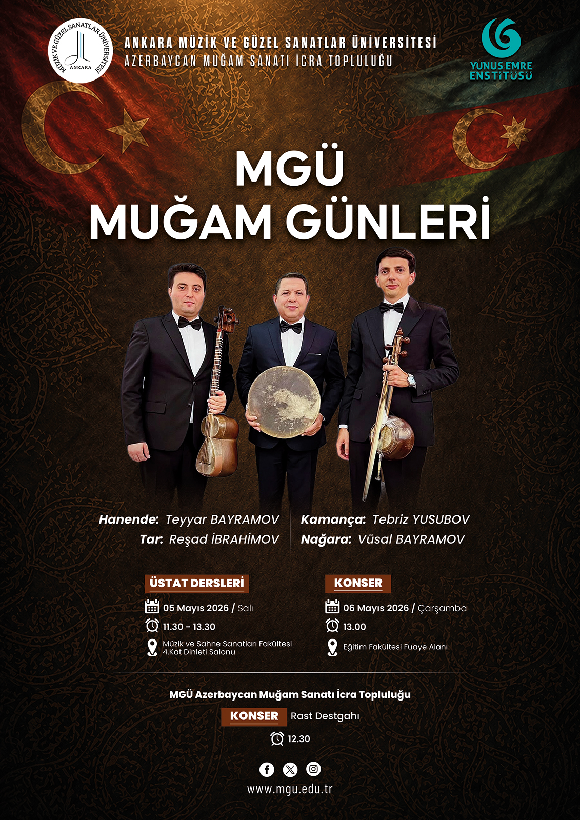 MGÜ MUĞAM Günleri Afiş