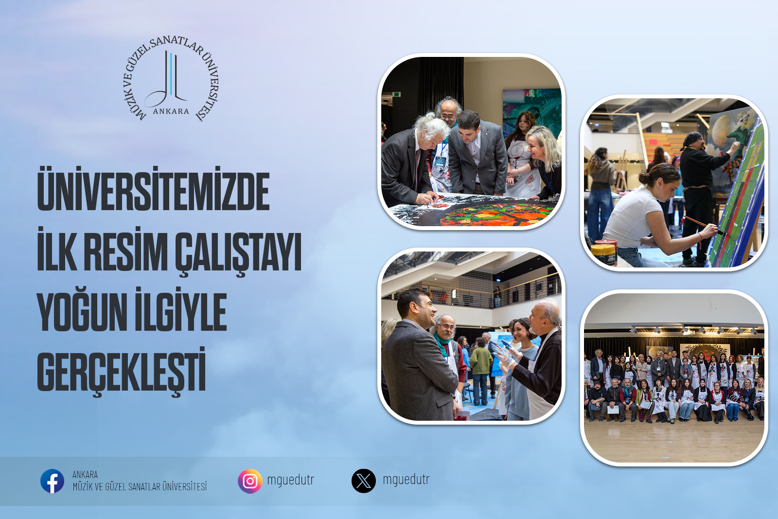 Üniversitemizde İlk Resim Çalıştayı Yoğun İlgiyle Gerçekleşti