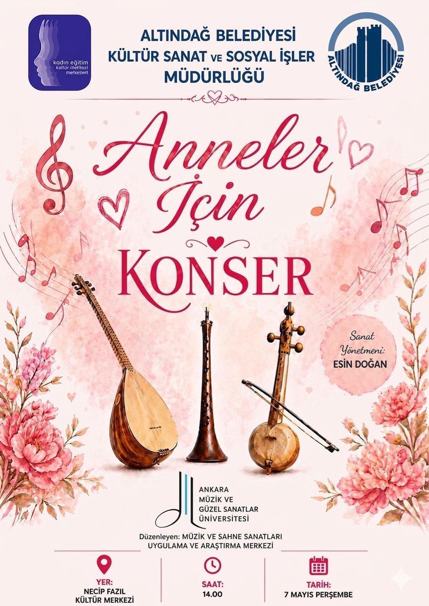 Anneler İçin Konser Afiş