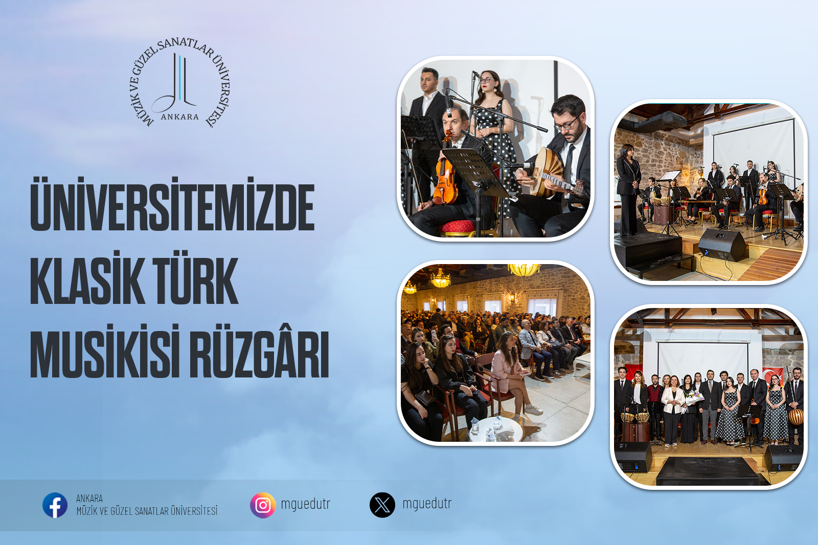 Üniversitemizde Klasik Türk Musikisi Rüzgârı