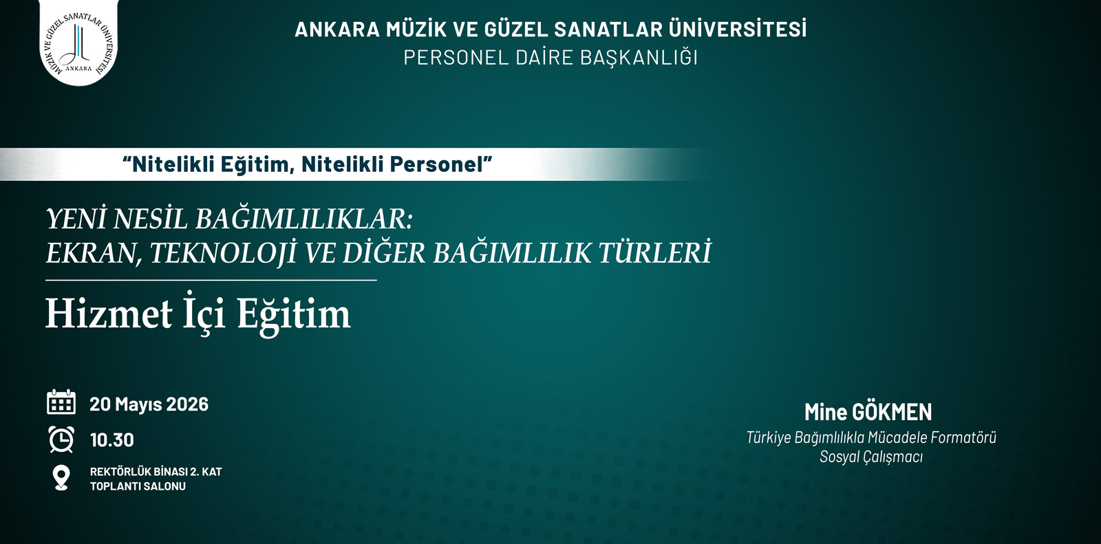 Yeni Nesil Bağımlılıklar Ekran, Teknoloji ve Diğer Bağımlılık Türleri Eğitimi