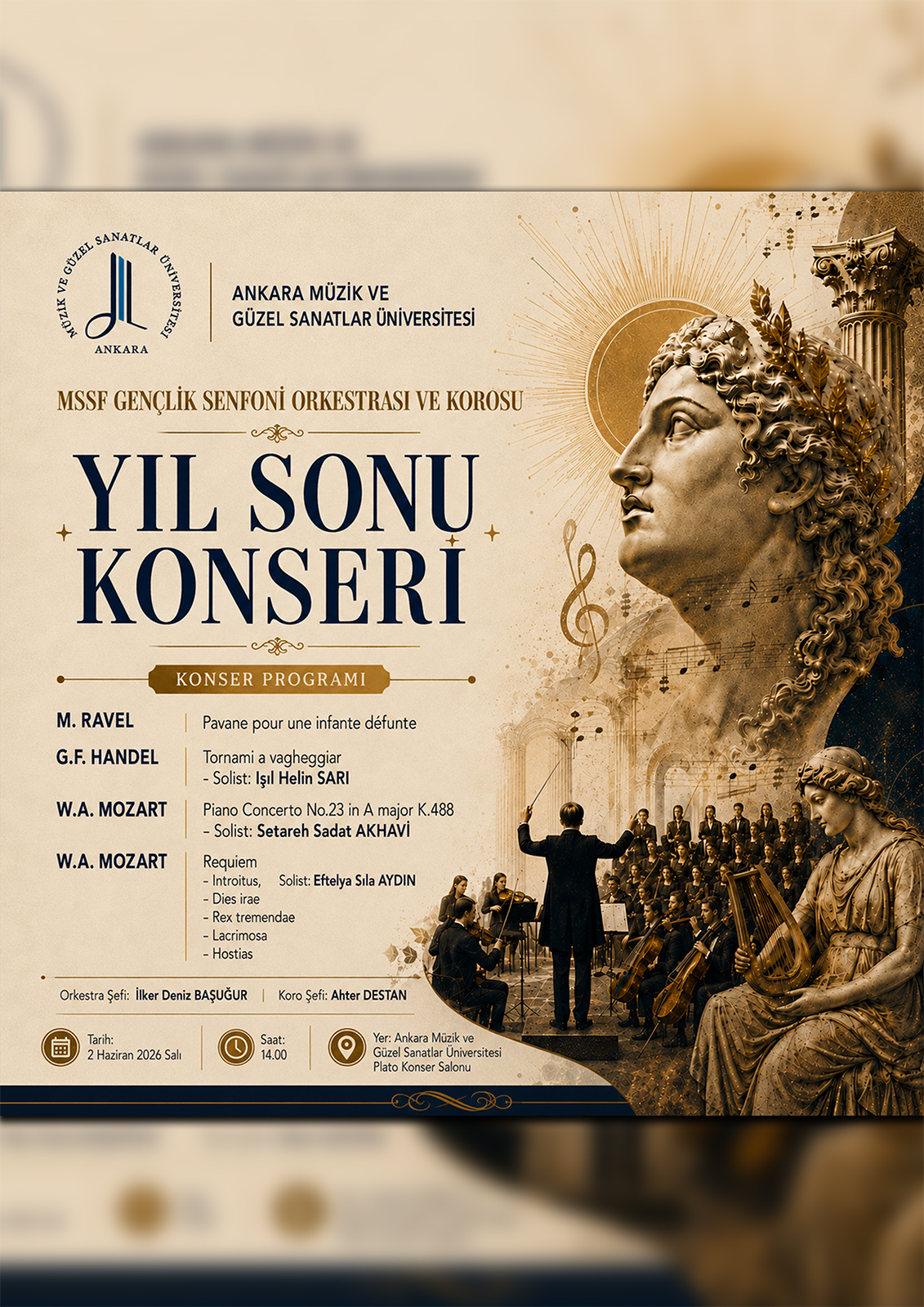 MSSF Gençlik Senfonisi Orkestrası ve Korosu Yıl Sonu Konseri