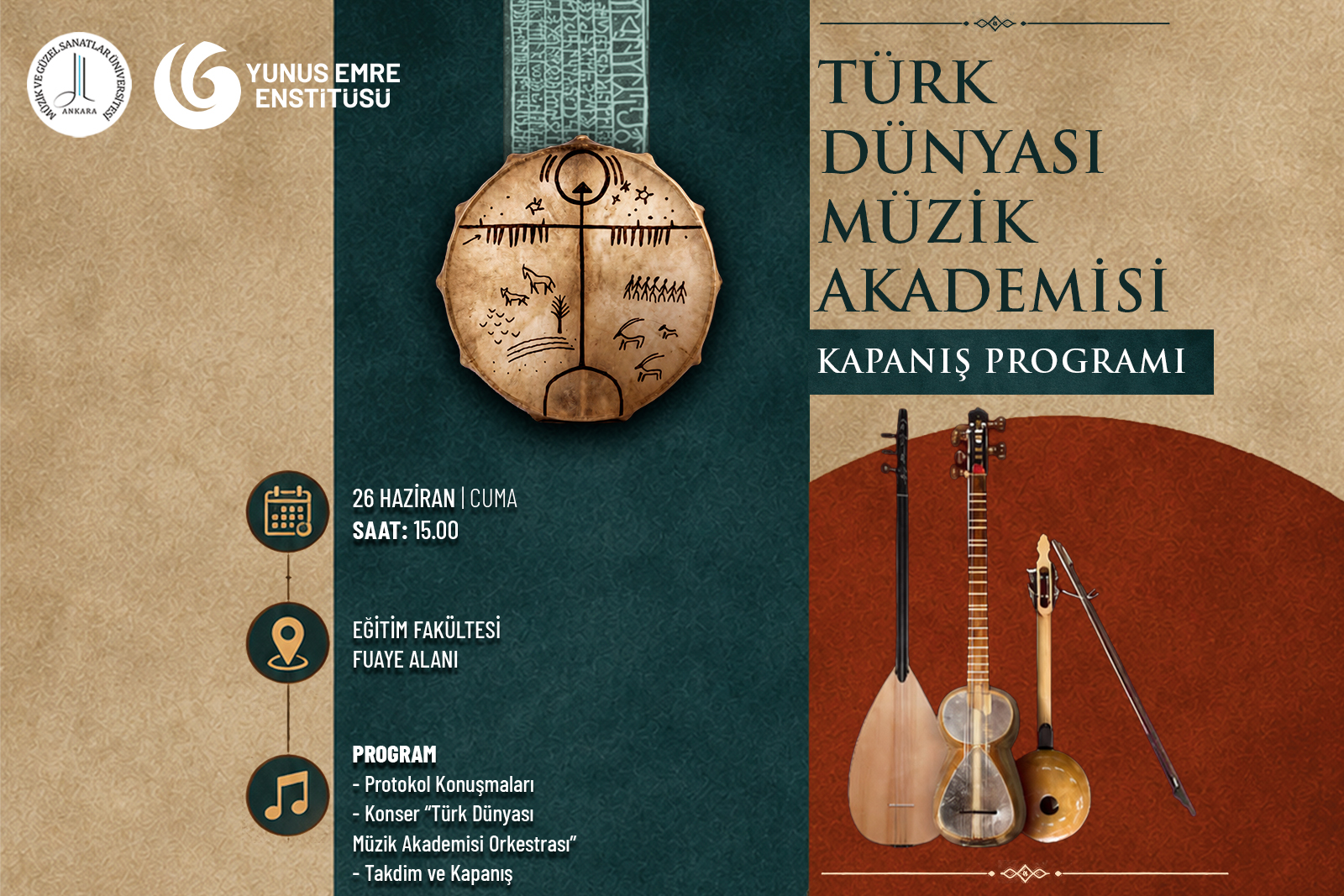 Türk Dünyası Müzik Akademisi Kapanış Programı