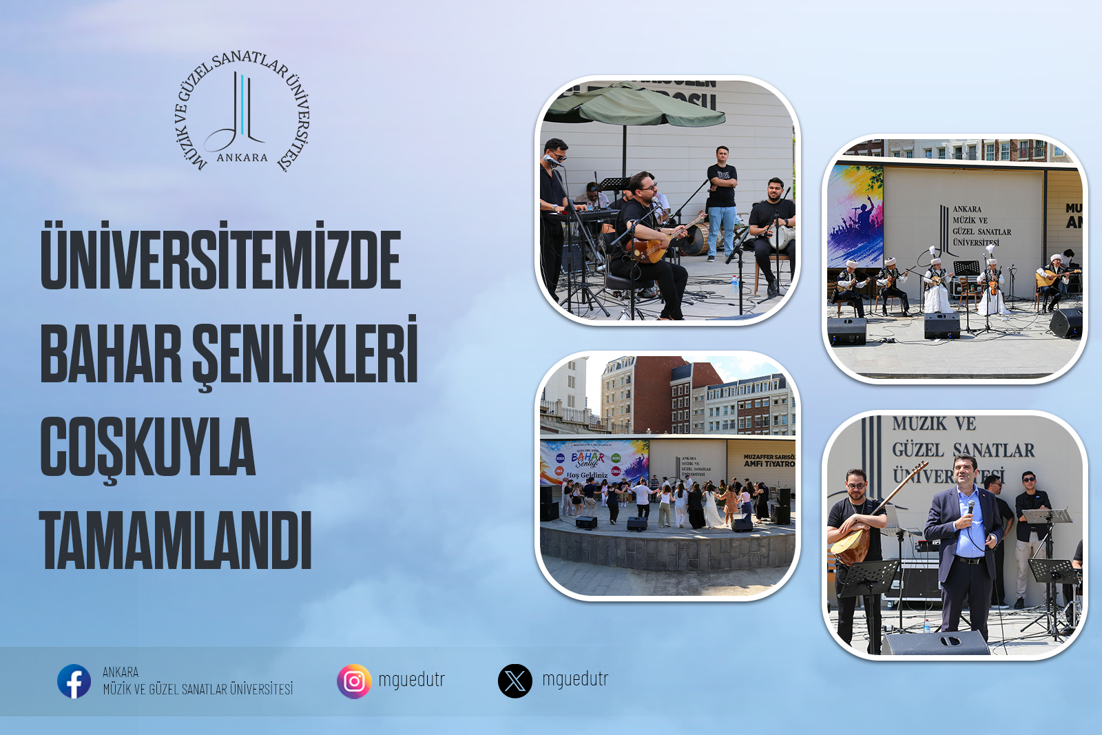 Üniversitemizde Bahar Şenlikleri Coşkuyla Tamamlandı