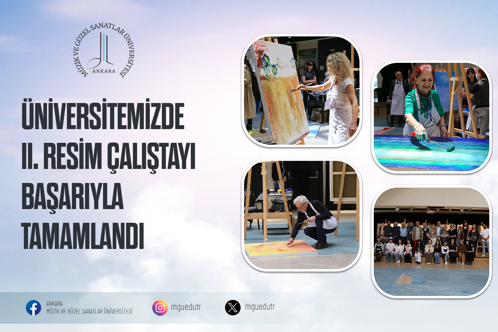 Üniversitemizde II. Resim Çalıştayı Başarıyla Tamamlandı