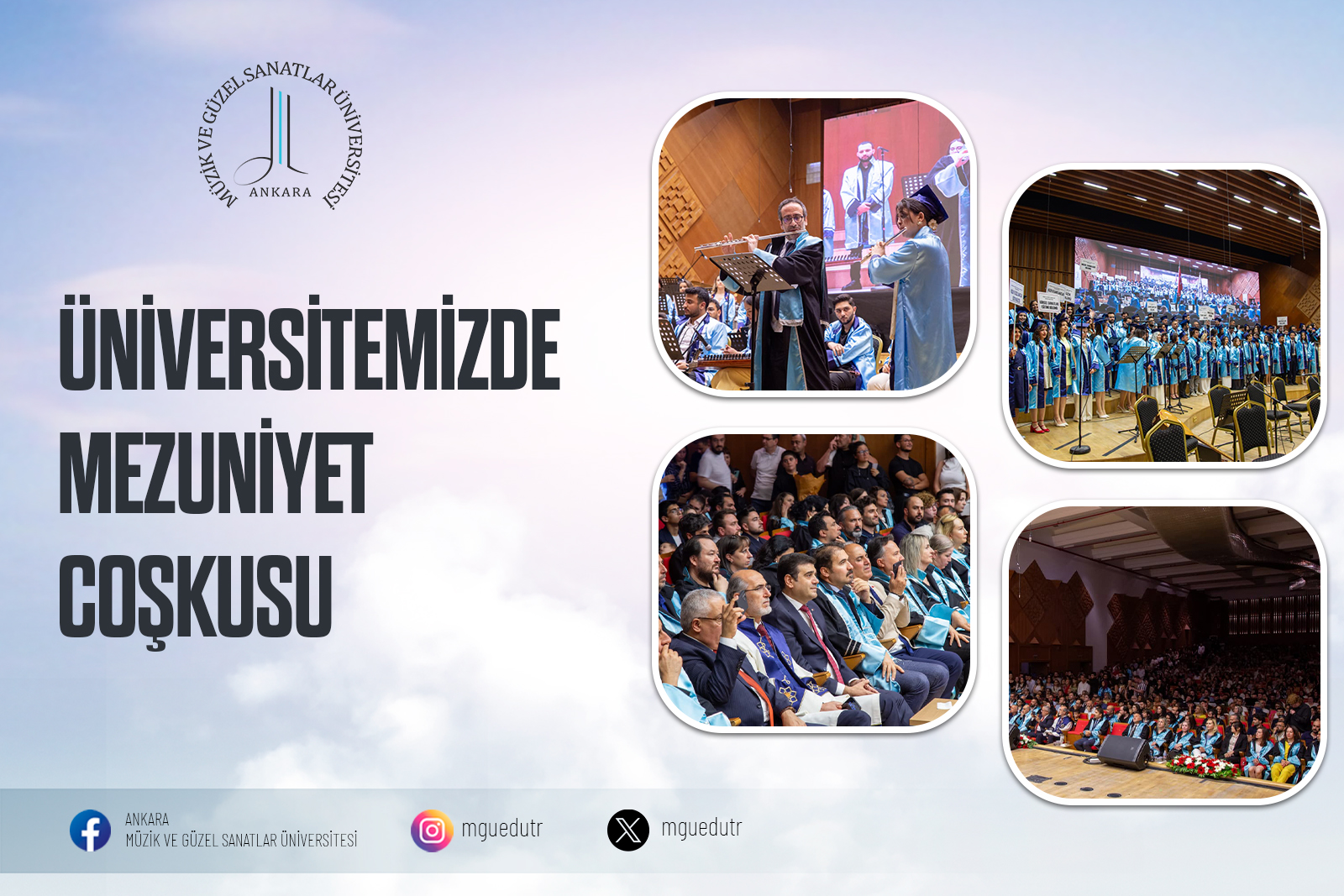 Üniversitemizde Mezuniyet Coşkusu