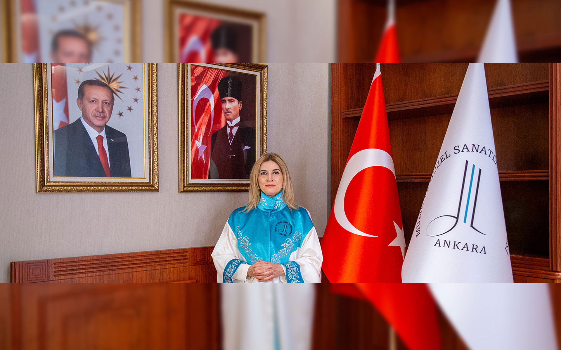 Prof. Dr. Gülçin Yahya Kaçar Üniversitemiz Rektörlüğüne Atandı Slider Bg Image