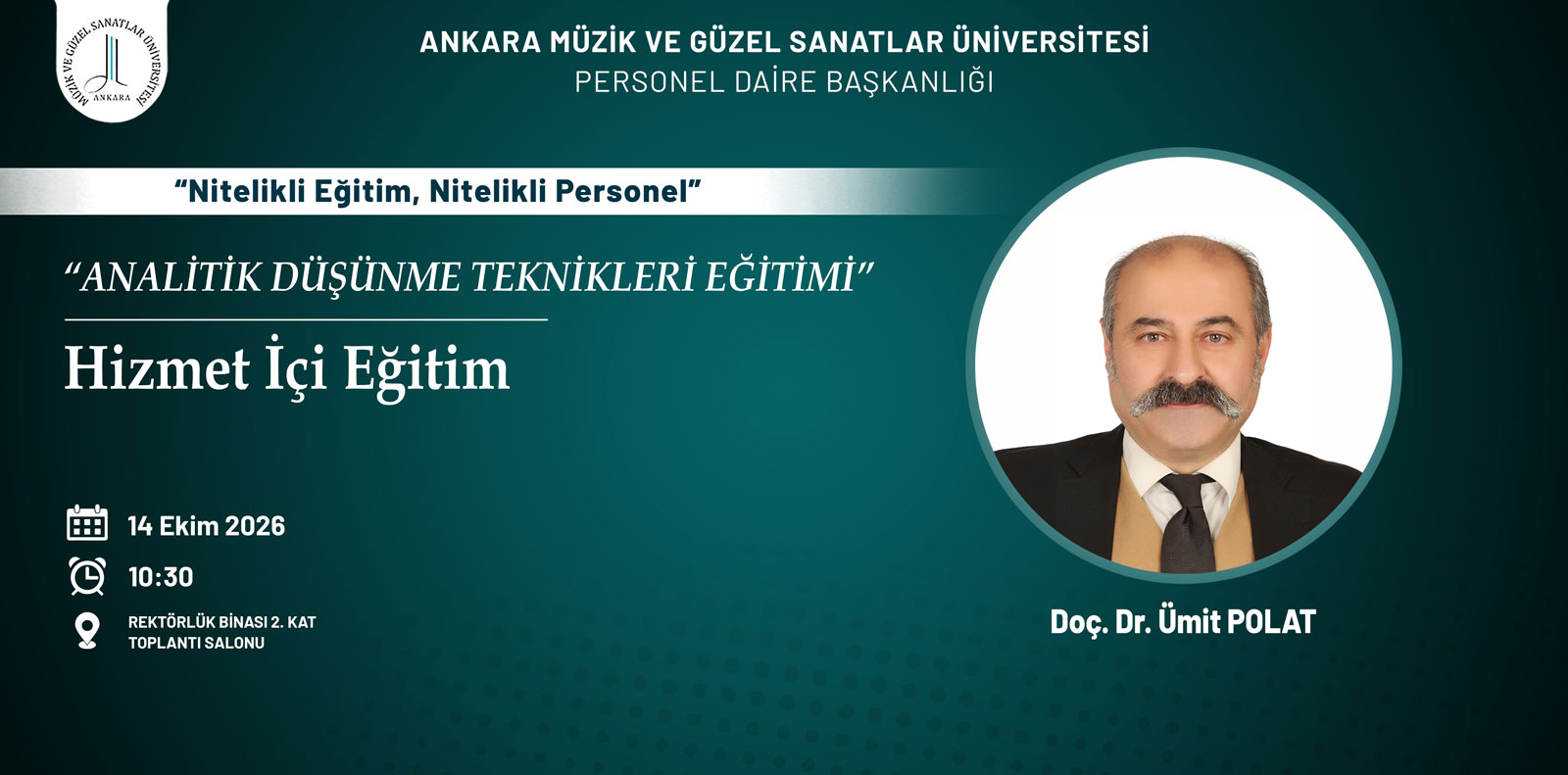 Hizmet İçi Eğitim-Analitik Düşünme Teknikleri Eğitimi Slide